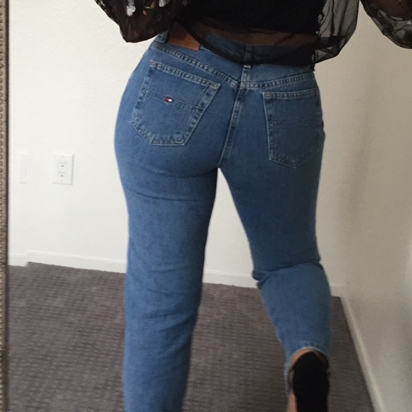 VTG TOMMY HILFIGER | blue mom jeans - Picture 4 of 8